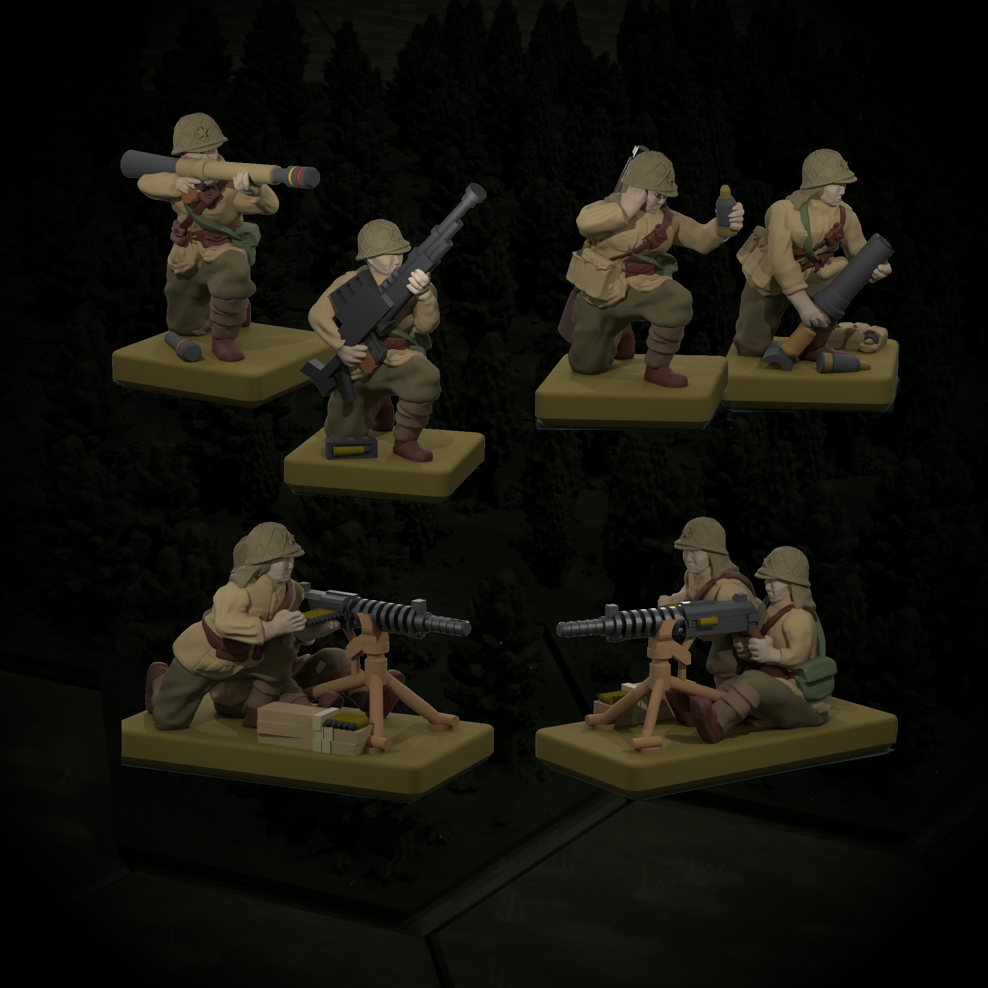WW2 Japanese Pacific SWA 15mm Scale